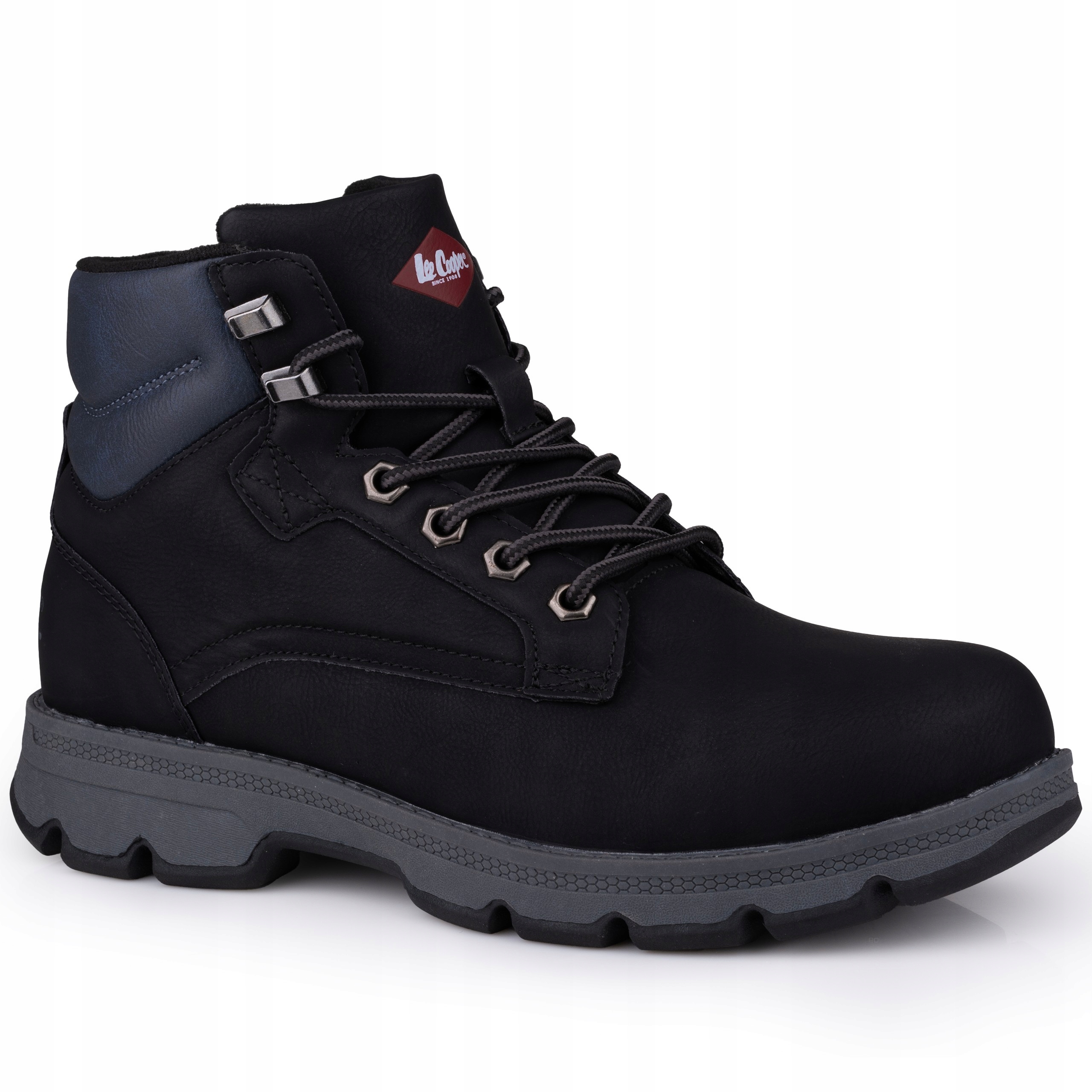 Pánské tenisky Lee Cooper Černé, Tmavě Modré, vysoké