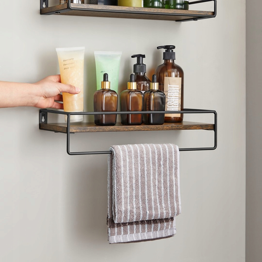 Zestaw 2 półek - LWS441B01 Materiał inny