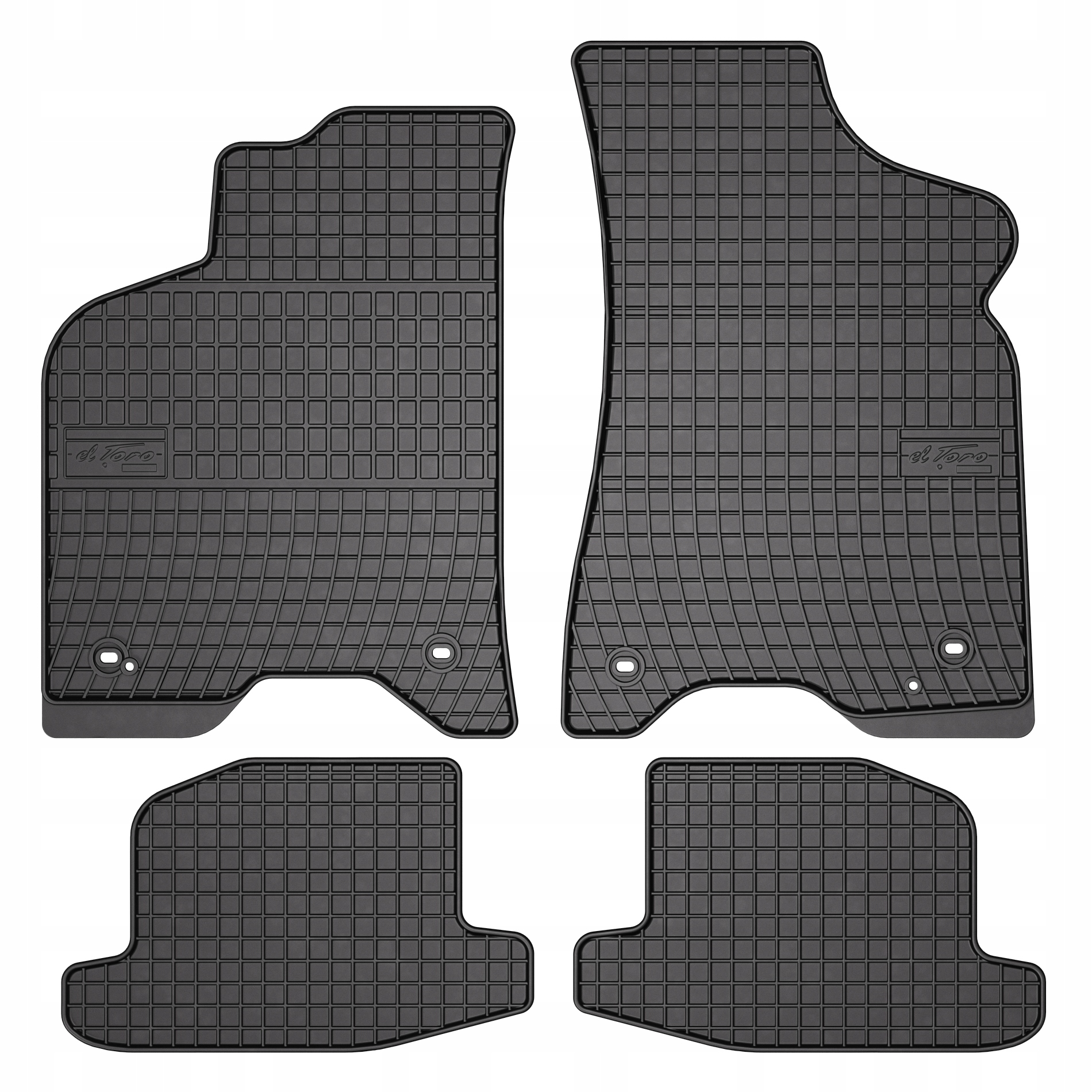 

Dywaniki gumowe ElToro do Volkswagen Lupo 1998-05