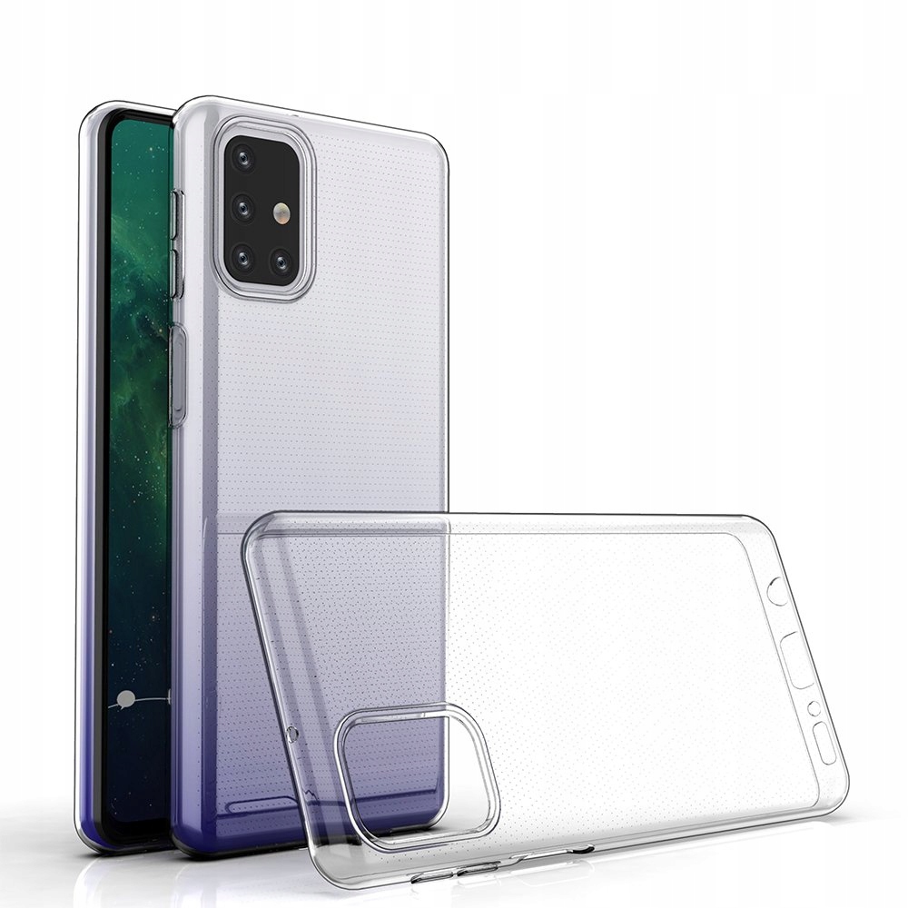 

Żelowe etui do Samsung Galaxy M31s przezroczysty
