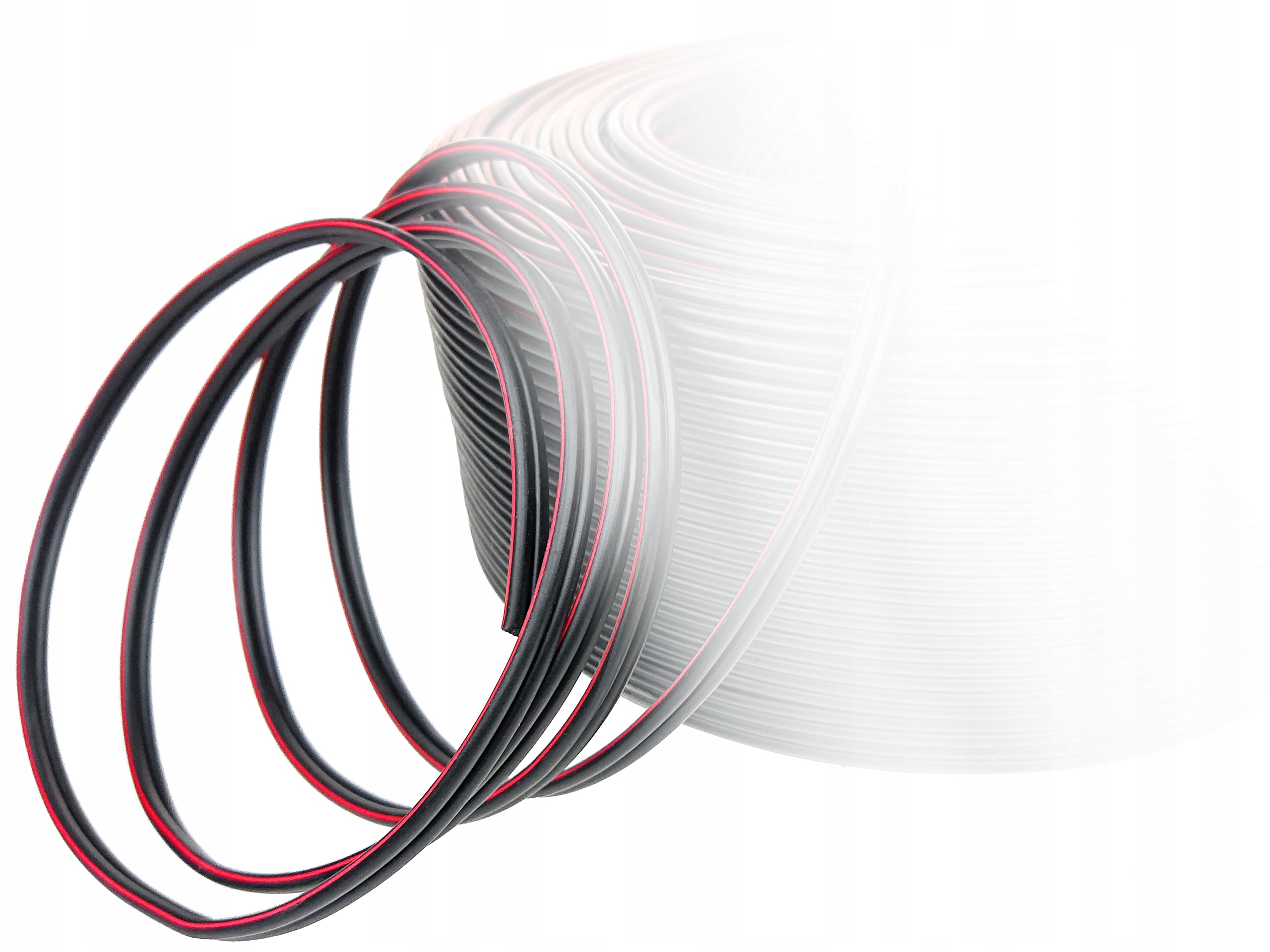 KABEL GŁOŚNIKOWY DO TAŚM LED DWUŻYŁOWY GŁOŚNIKÓW LEDÓW 2x0,5 2x0,5mm2 10m Przekrój żyły (mm²) 0,5