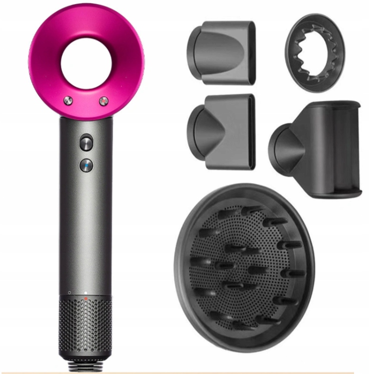 Ultra 5v1 Sušička 1600 W: Tichá, ľahká, Ionizácia SuperSonic, Premium A++