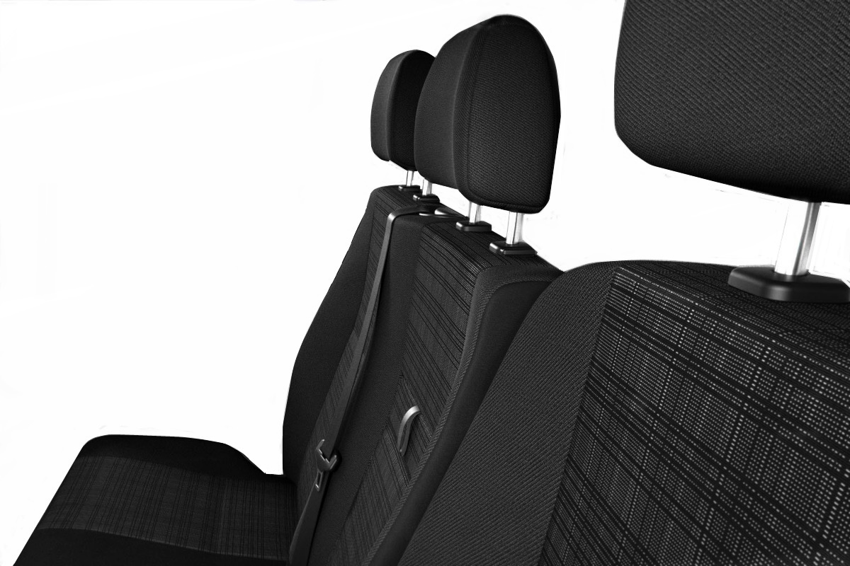 Pokrowce OPEL VIVARO RENAULT TRAFIC 8 OSÓB Materiał materiał tapicerski