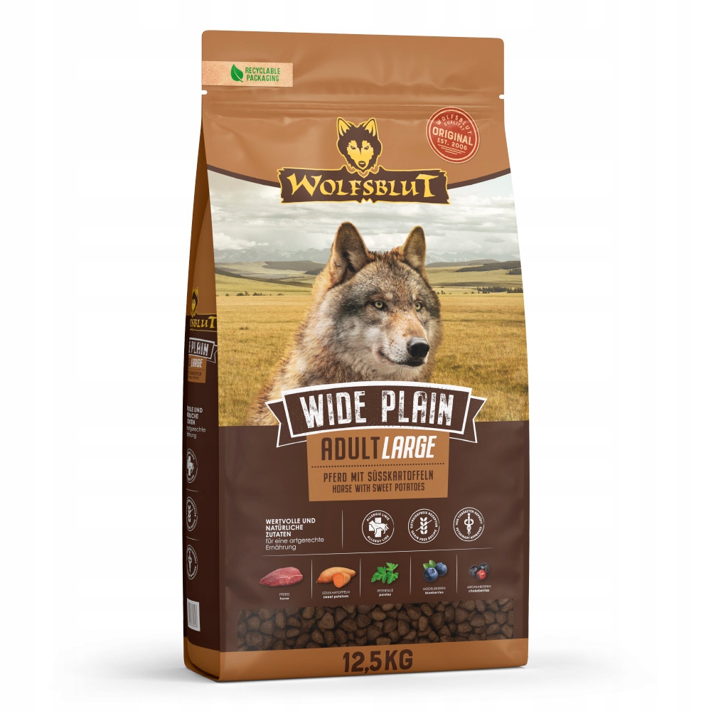 Wolfsblut Wide Plain Adult Large Breed 12,5KG