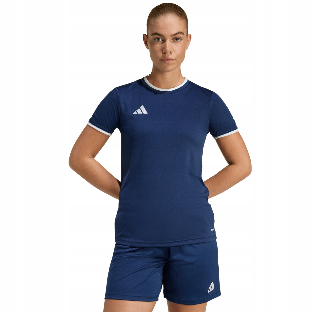 Koszulka damska adidas Entrada 26 Jersey granatowa JZ2500 M