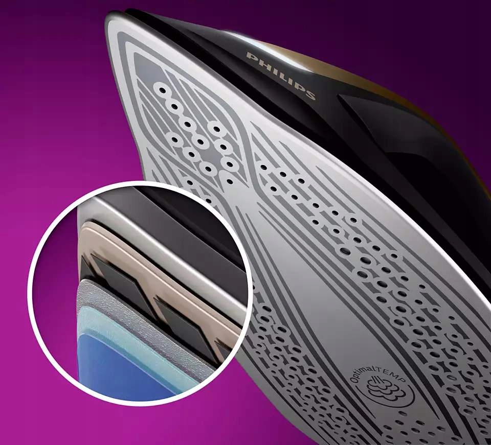 ŻELAZKO Z GENERATOREM PARY STACJA PAROWA PHILIPS PERFECT CARE 2700W 700G Długość przewodu sieciowego 1.81 m