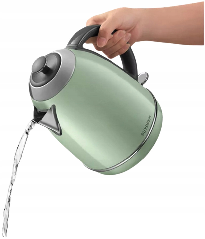 BUYDEEM Czajnik Elektryczny, K640E, Cozy Greenish, EU — 12