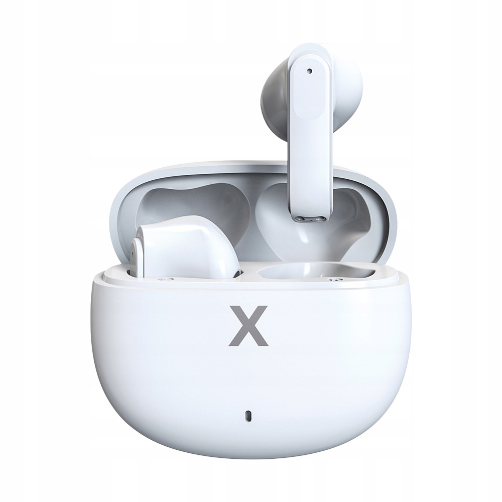 Słuchawki Tws Maxlife MXBE-03 Bt 5.3 IPX4 białe do iPhone 16 Pro