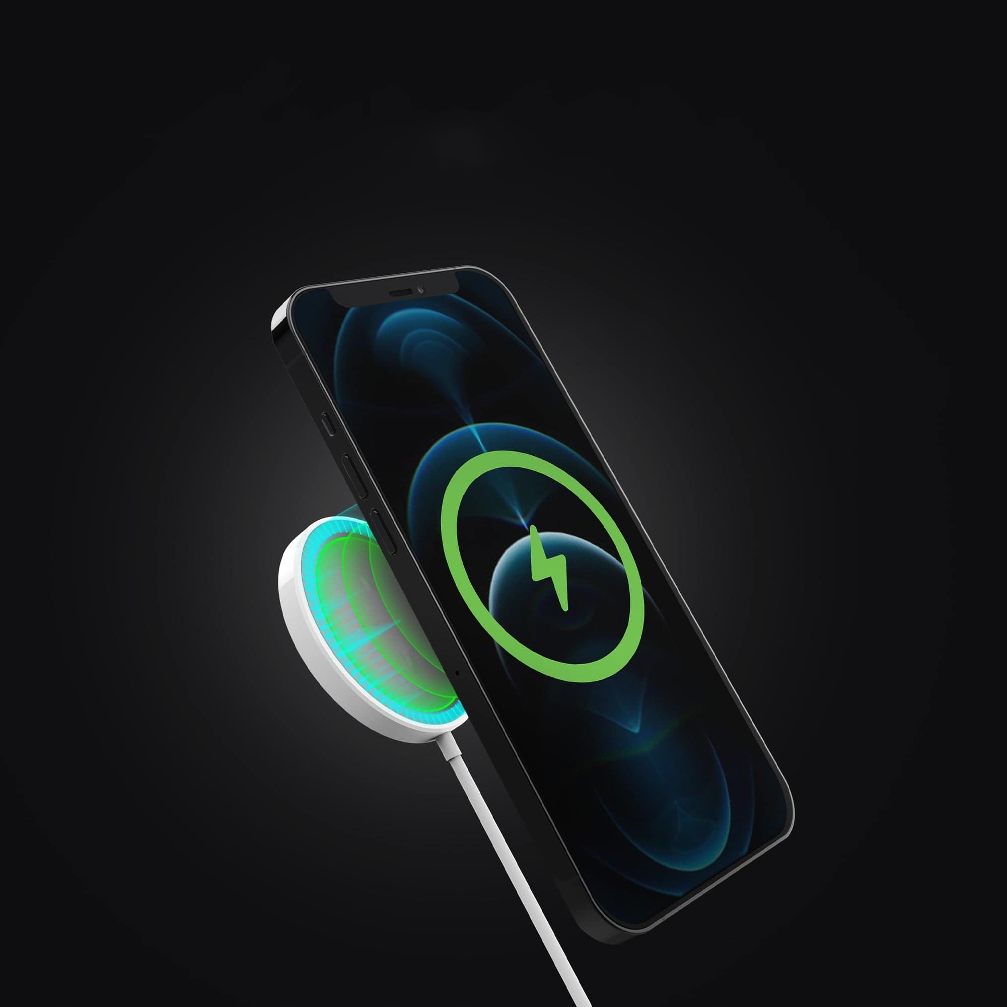 ŁADOWARKA INDUKCYJNA DO IPHONE APPLE WATCH AIRPODS DO MAGSAFE BIAŁA Kod producenta 5903802296631