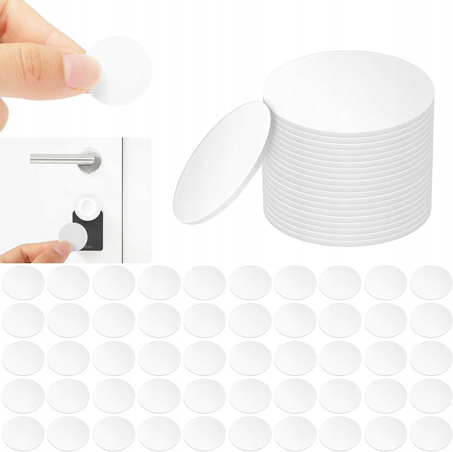 KARTY NFC PROGRAMOWALNE 50 SZT KOMPATYBILNE Z TAGMO I AMIIBO