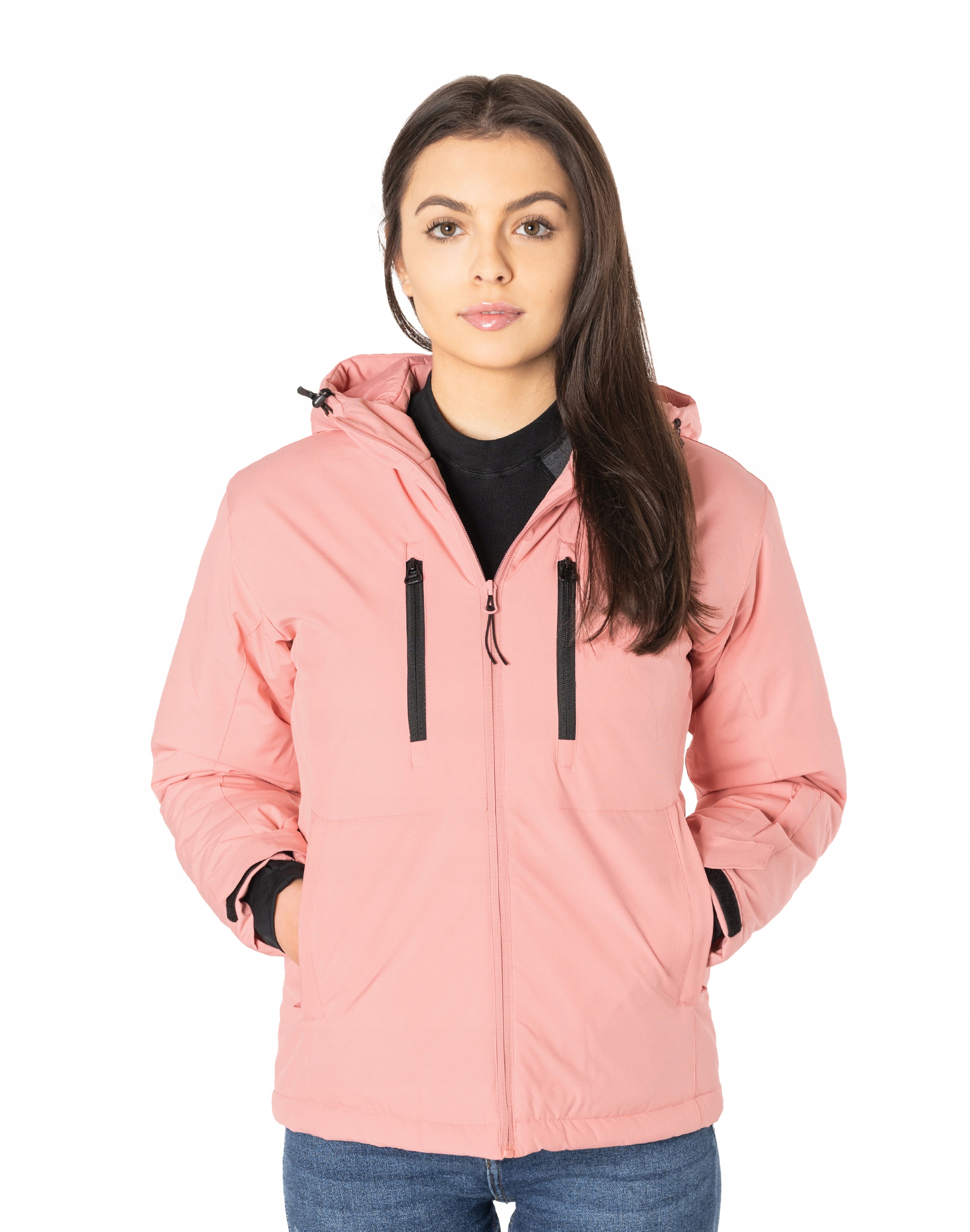 Termoaktywna Kurtka Narciarska Damska Sportowa na Narty Snowboard H012-6 XL