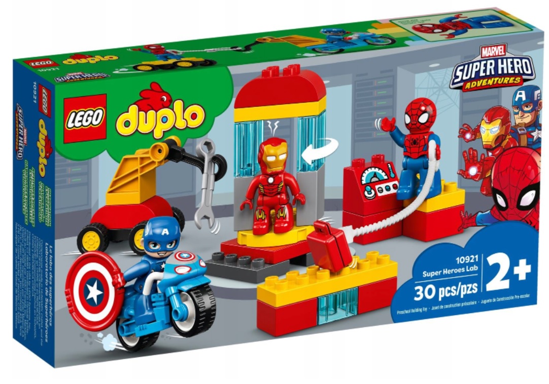 

Lego Duplo 10921 Labolatorium Superbohaterów