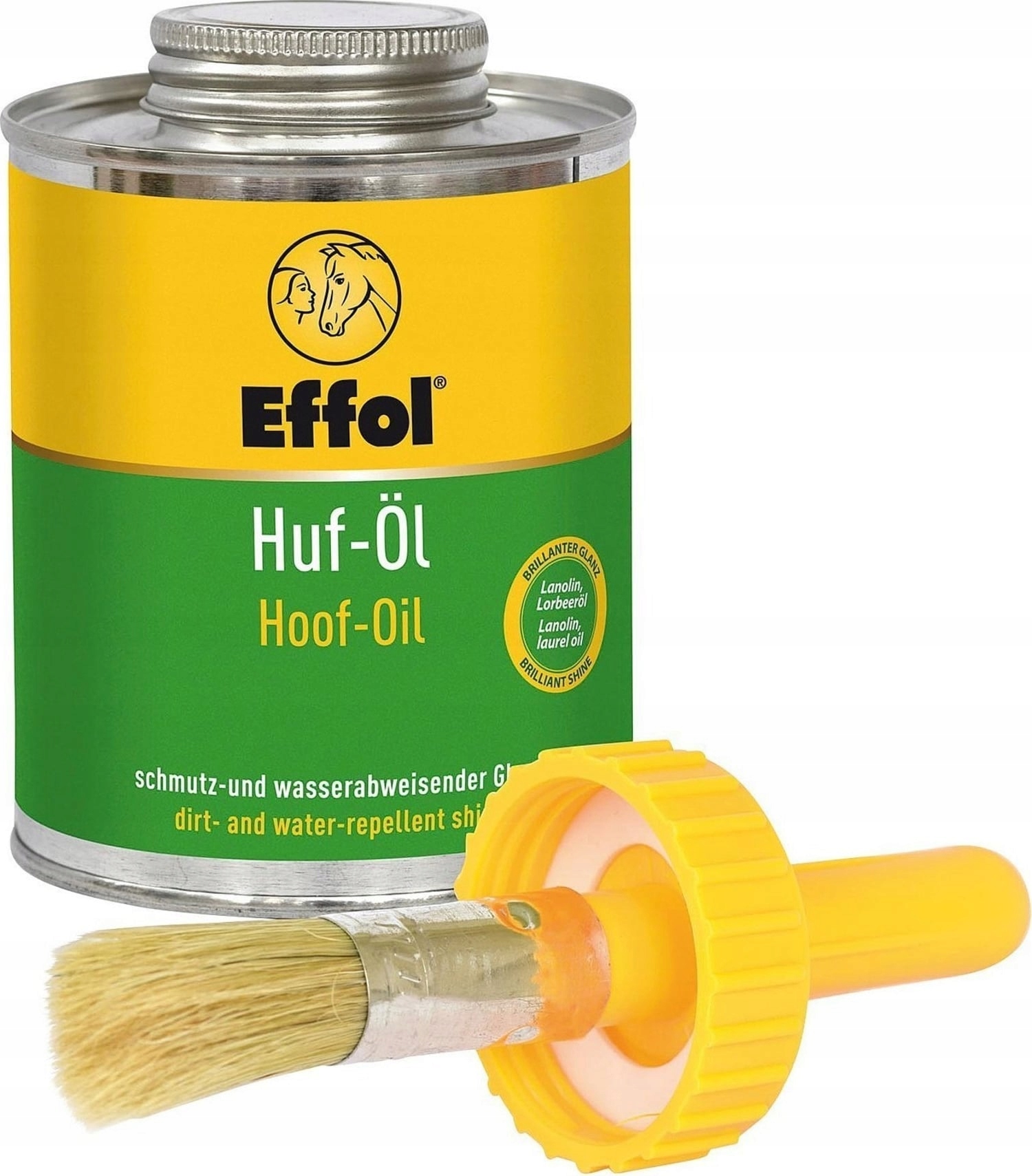 Effol Hoof Oil lanolina laurowy połysk ochrona elast. dla koni horse 475 ml
