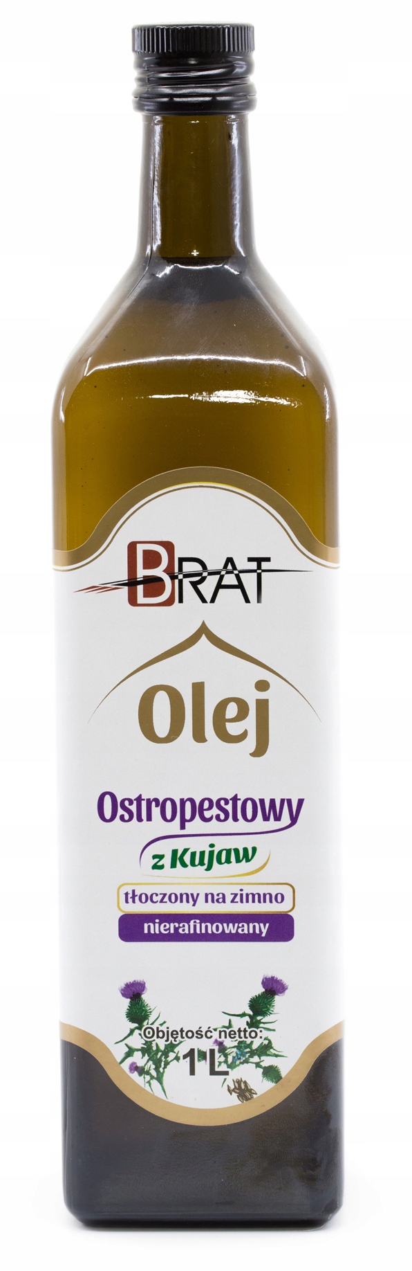 Olej ostropestowy z Ostropestu 1L zimnotłoczony