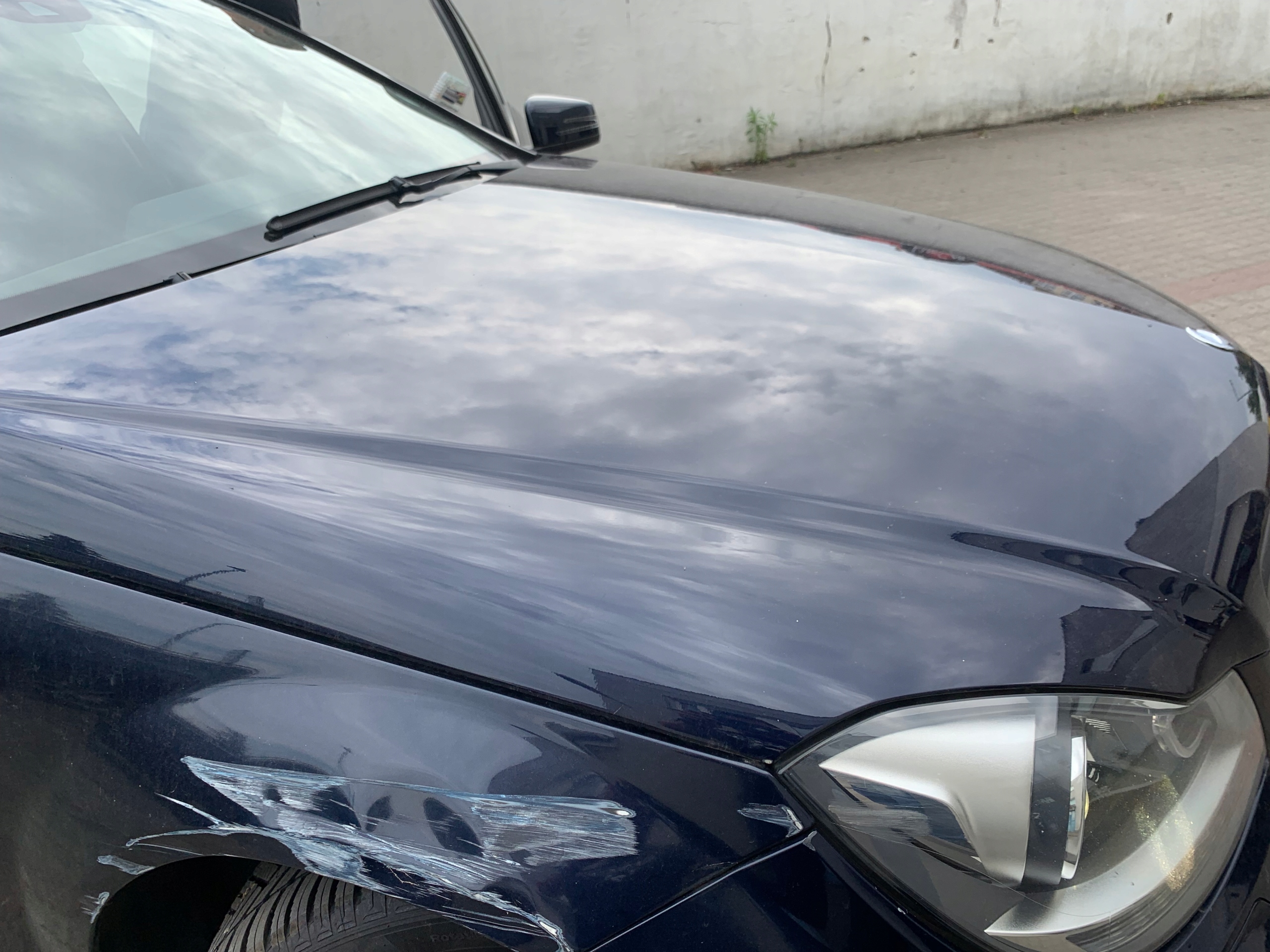 Motorhaube Mercedes-Benz C-Klasse W204 Bonnet Hood - Thumbnail 10