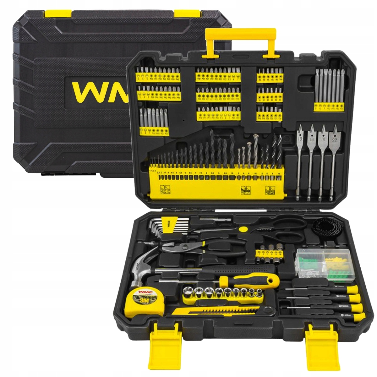 ZESTAW NARZĘDZI WALIZKA NARZĘDZIOWA 201 ELEMENTÓW