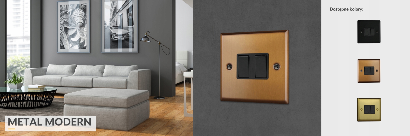 Moduł sterujący mosiądz szlifowany Rodzaj ściemniacz