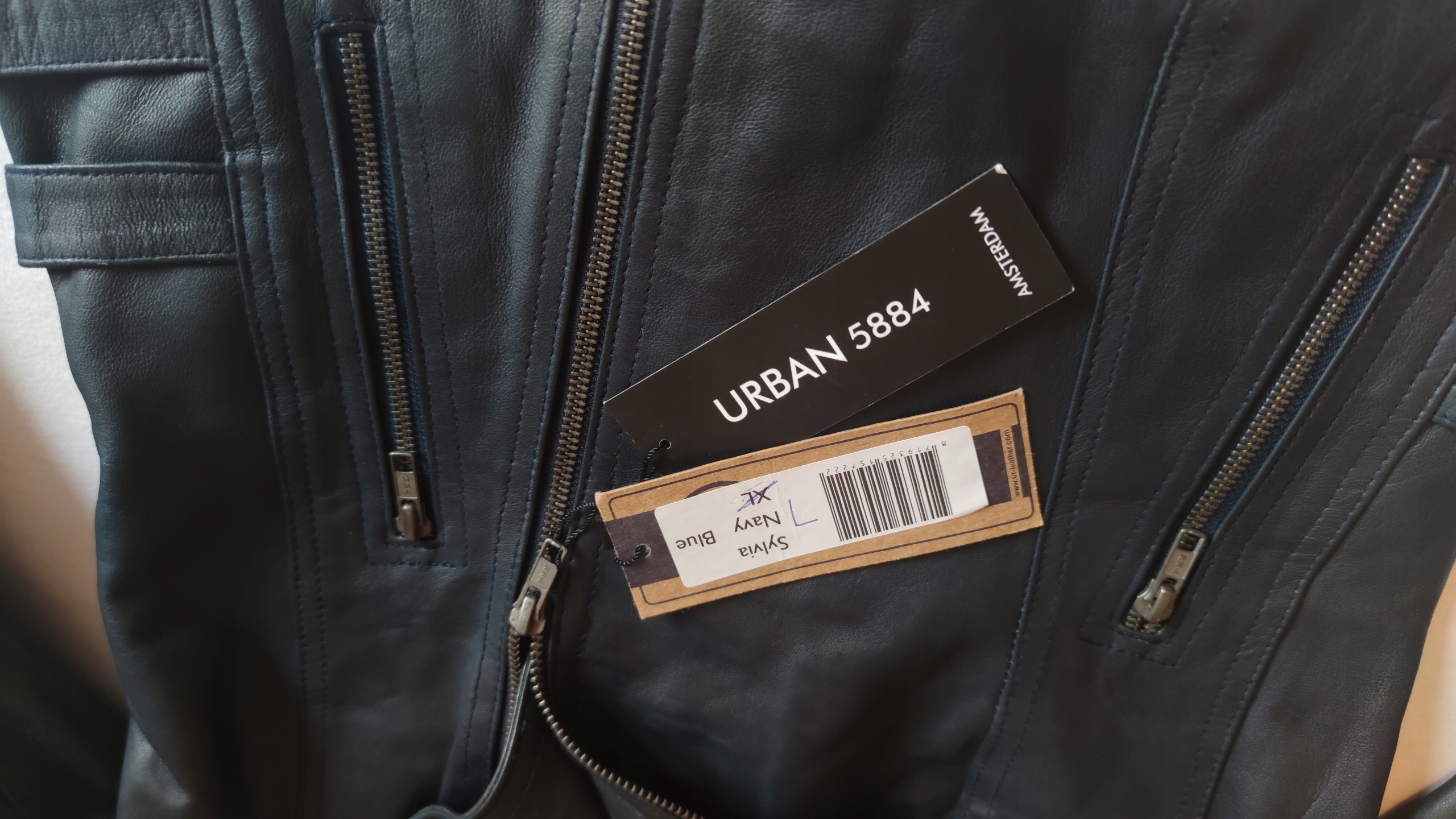 Kurtka ramoneska Urban Leather Fashion UR223 Model UR223