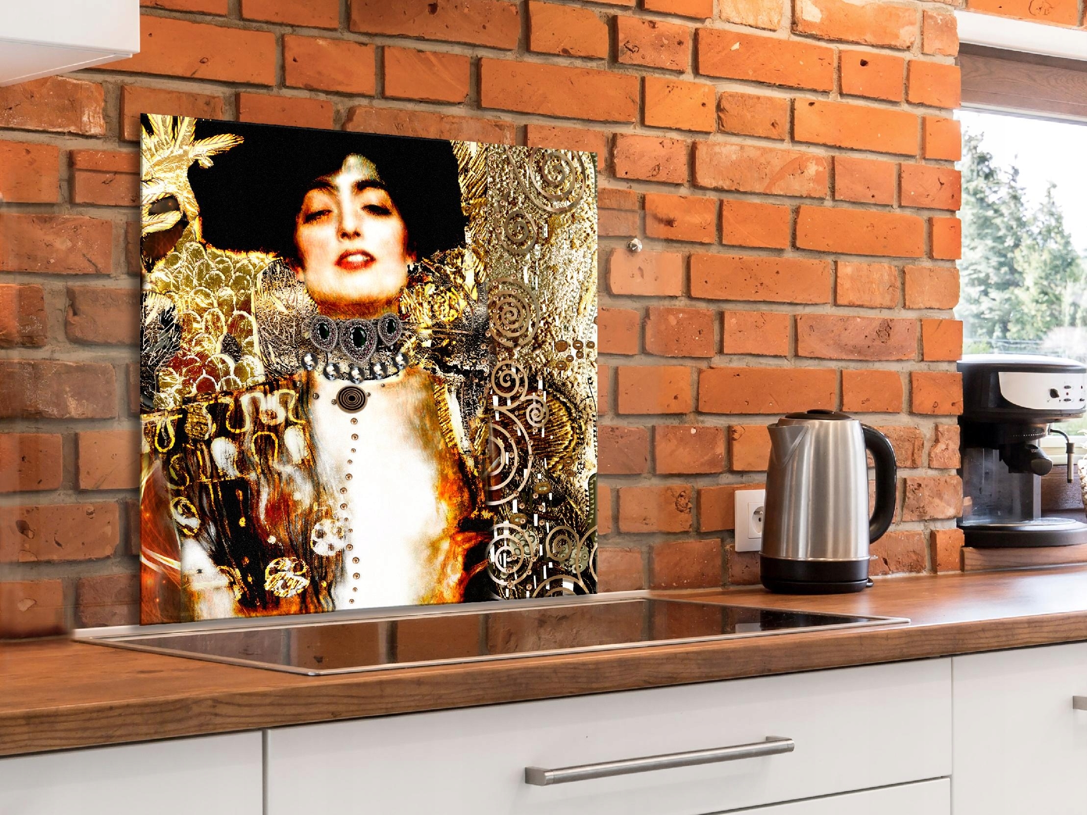 Skleněný Kuchyňský Panel 80x80 l-A-0051-aq-a
