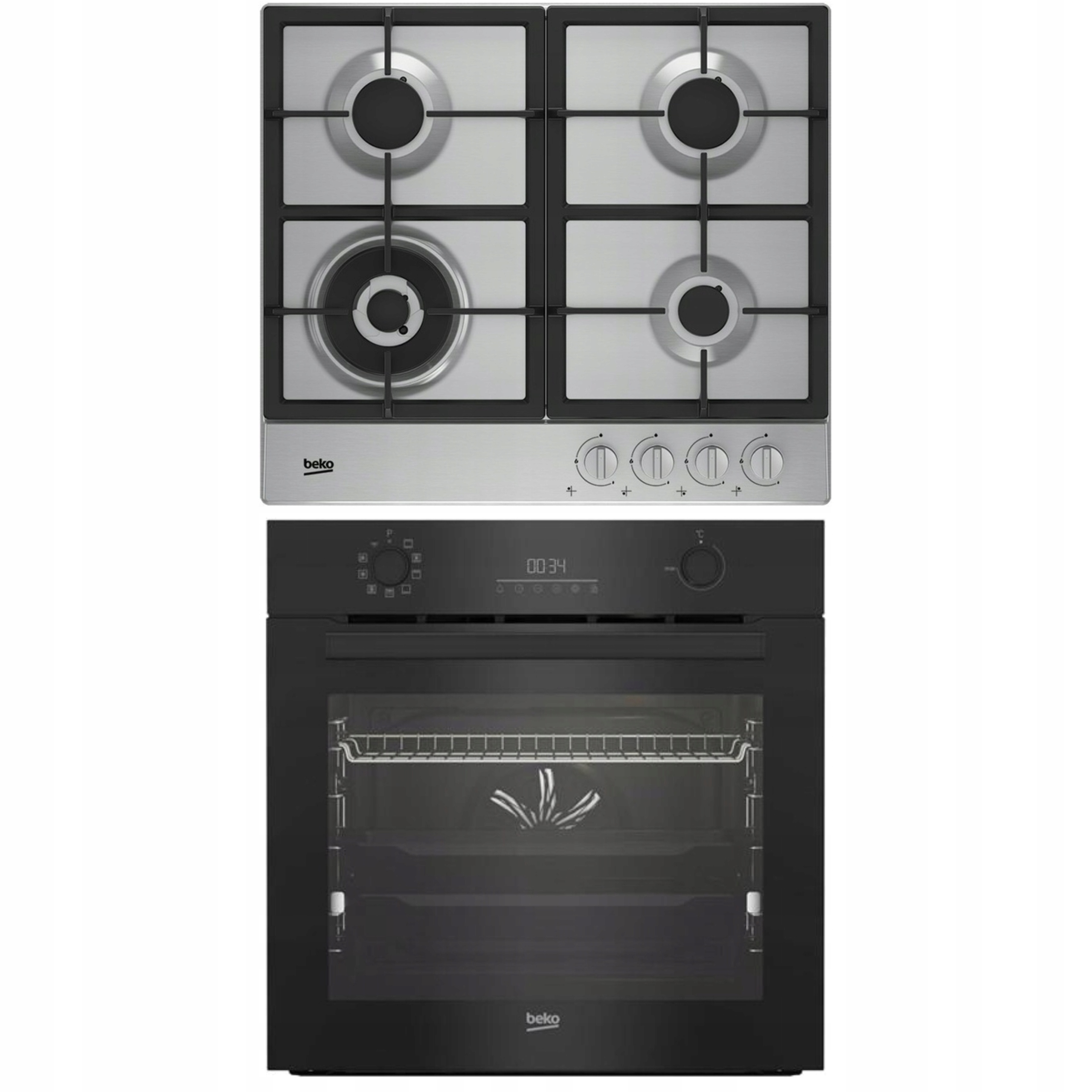 Zestaw BEKO piekarnik+płyta