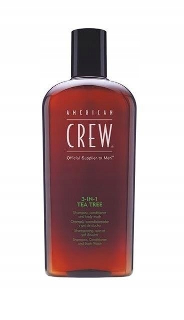 American Crew Classic Tea Tree 3v1 Šampon Kondicionér Gel do koupele 1000
