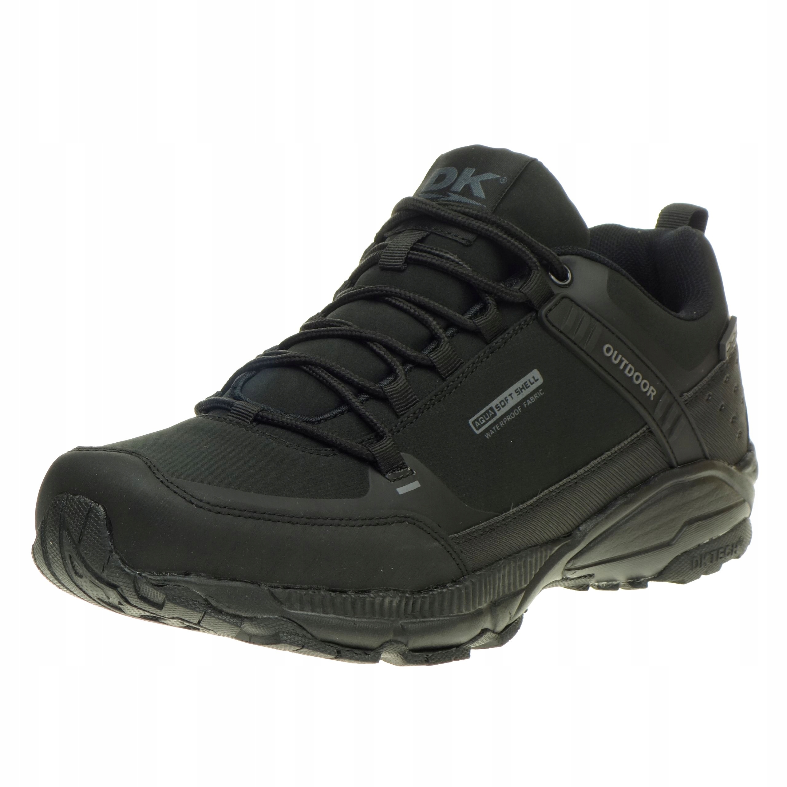 Buty Męskie Trekkingowe DK PREDATOR SoftShell OUTDOOR 1096 Blk/Blk 48 Rozmiar 48