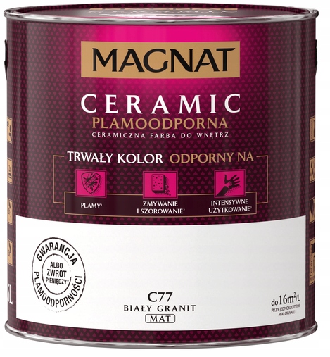 Magnat Ceramic Biały Granit C77 2.5L