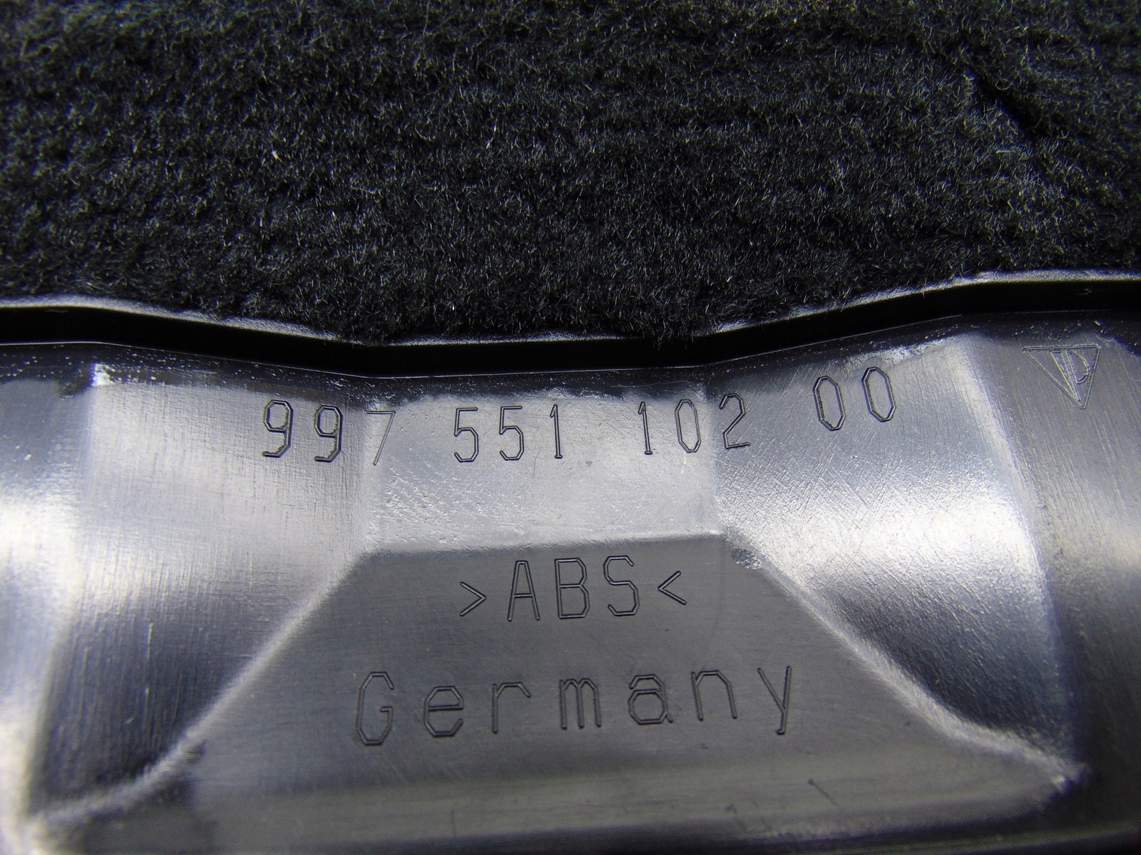 cover compartments PORSCHE CAYMAN 987 99755110200
