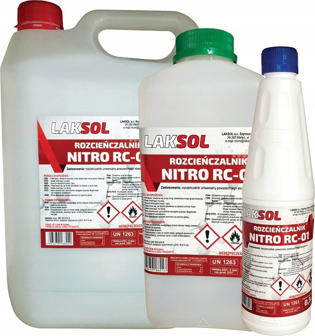 

Rozcieńczalnik rozpuszczalnik Nitro RC-01 5l