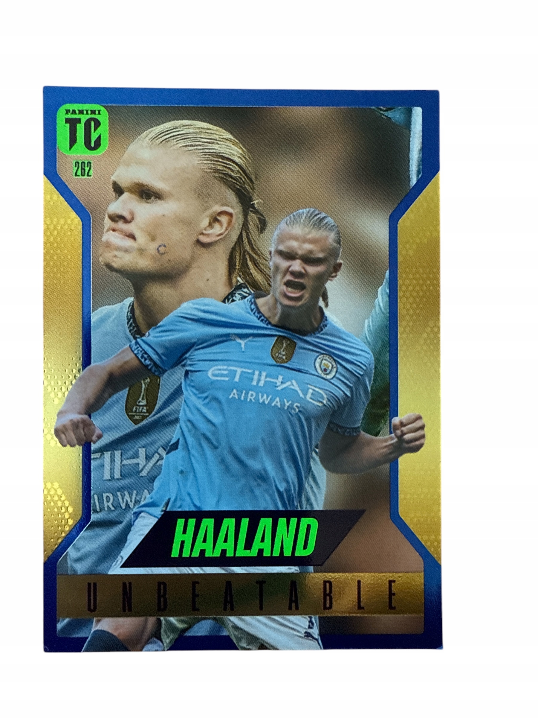 Top Class 2025 Unbeatable Nr 262 Haaland blue niebieska