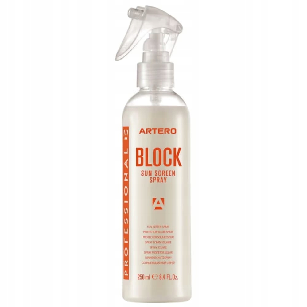 Artero Block Sun Spray Solar ochrona przeciwsłoneczna w sprayu, 250 ml