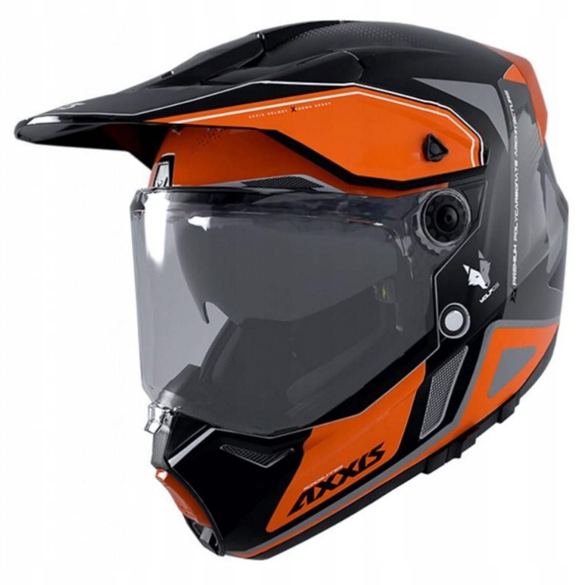 KASK OFFROAD AXXIS WOLF DS ROAD RUNNER ORANGE r. S