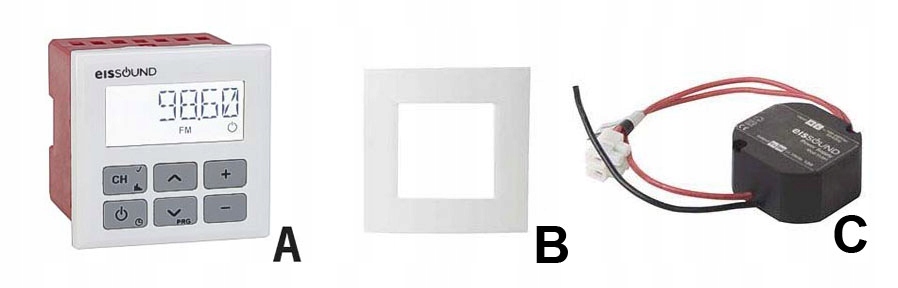 Kbsound In Wall Radio podtynkowe cyfrowe dab+ EAN (GTIN) 8436031618471