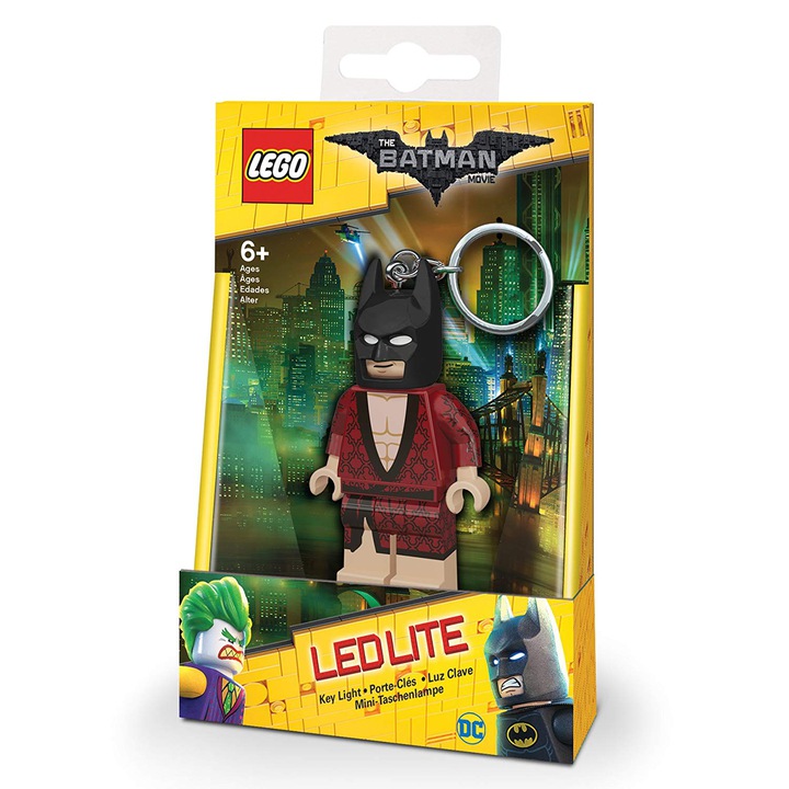 Kľúčenka s baterkou LEGO Batman v kimone NEW Batman Movie LED svetlo