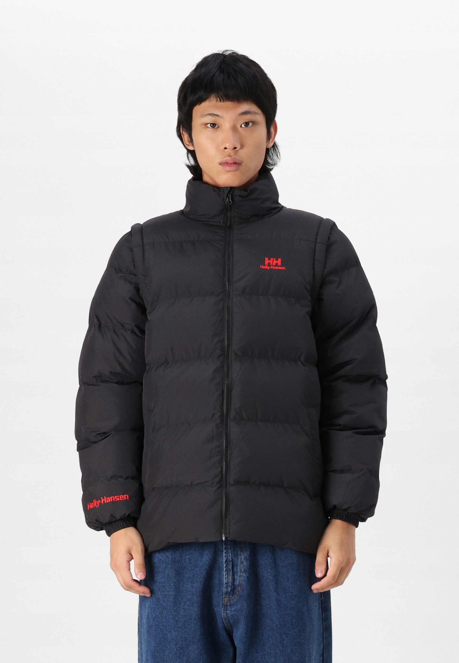 Bunda vesta 2v1 černá prošívaná Unisex Helly Hansen XL