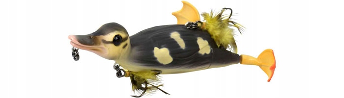 Wobler - Bait Savage Gear 3D samovražedné kačica Prírodné 10 cm