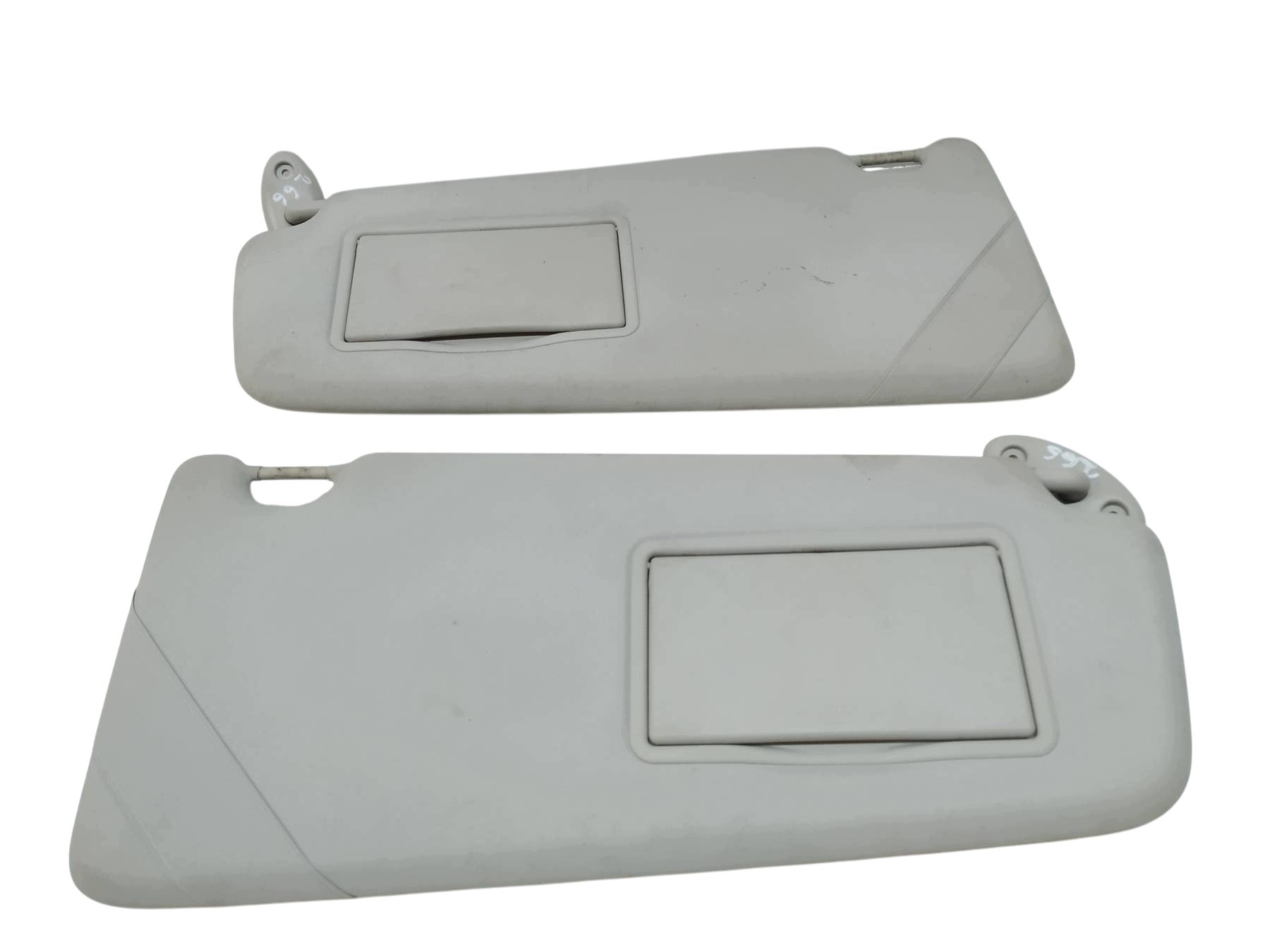 visors PRZECIWSLONECZNE left right cover KPL MK1 Ford Kuga and (2008-2012)