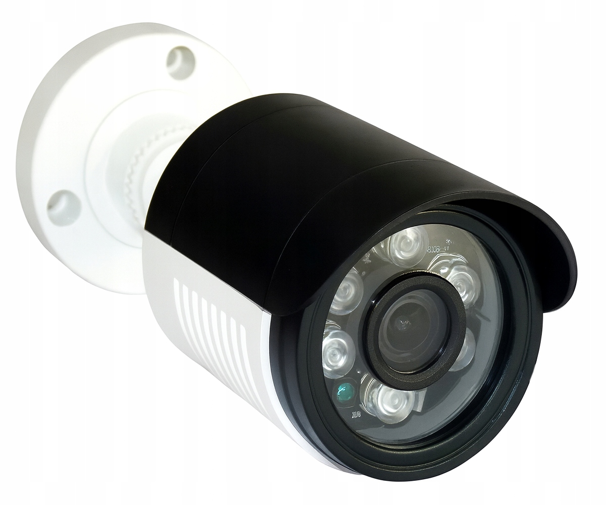 Zewnętrzna Kamera 5 Mpx Monitoring Szeroki Kąt Ir 30 metrów Ahd Array Led