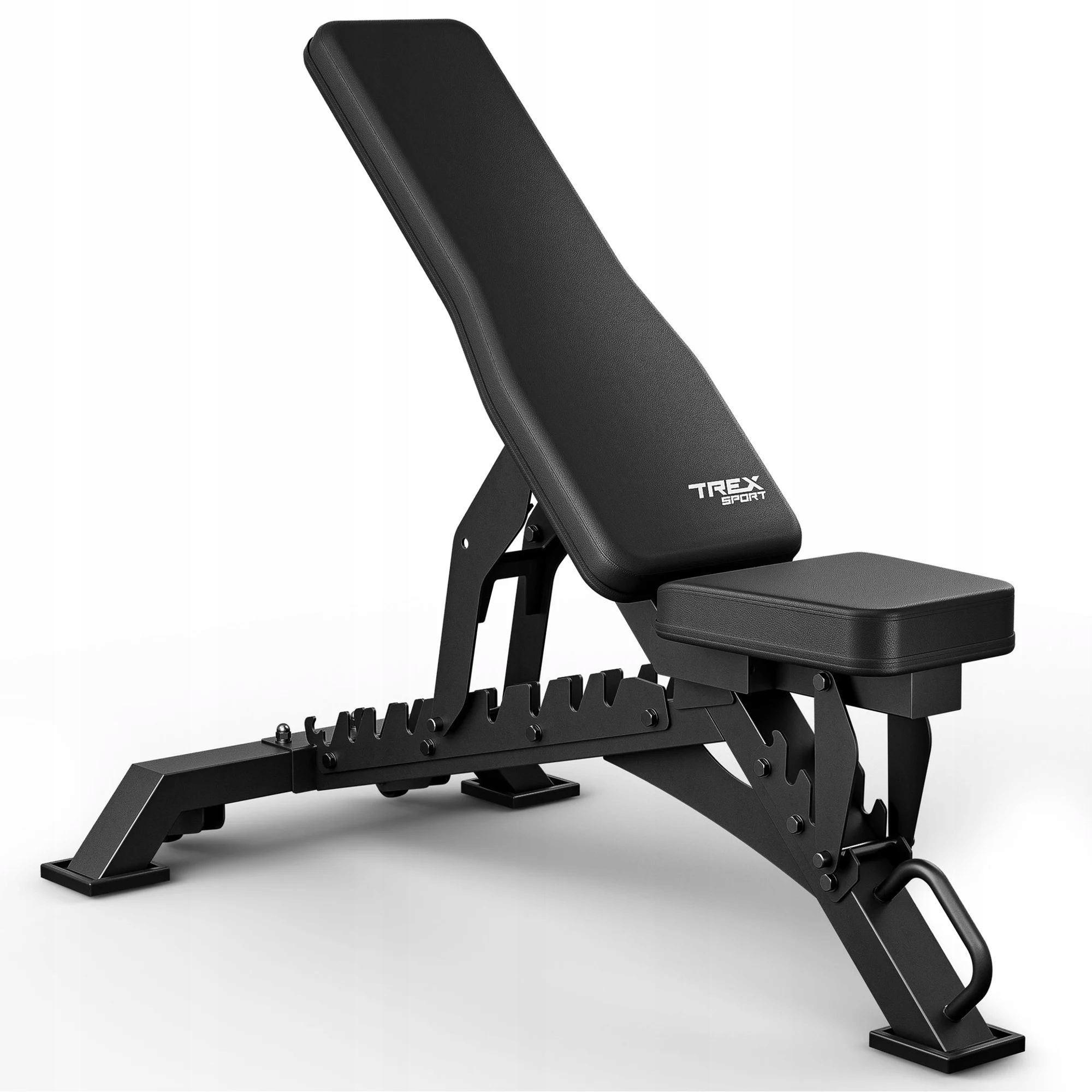 Ławka do Ćwiczeń Treningowa Dwustronnie Regulowana pod Sztangę Trex Sport