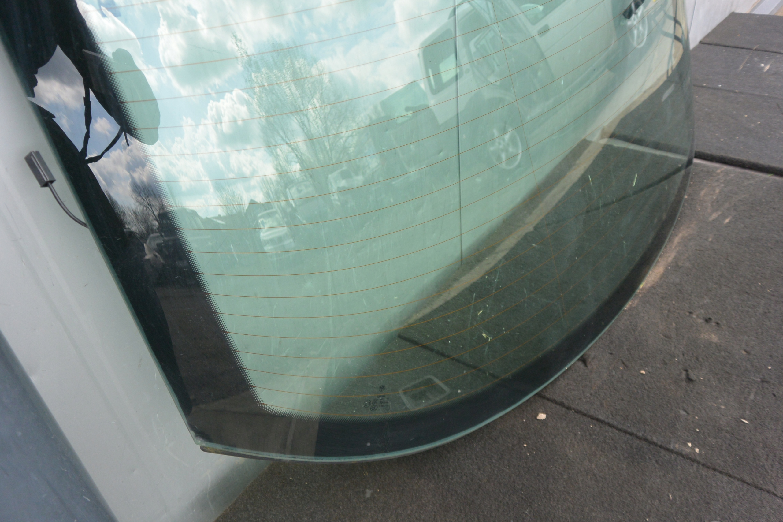 window rear part rear original VW PASSAT CC LIFT 2012 R