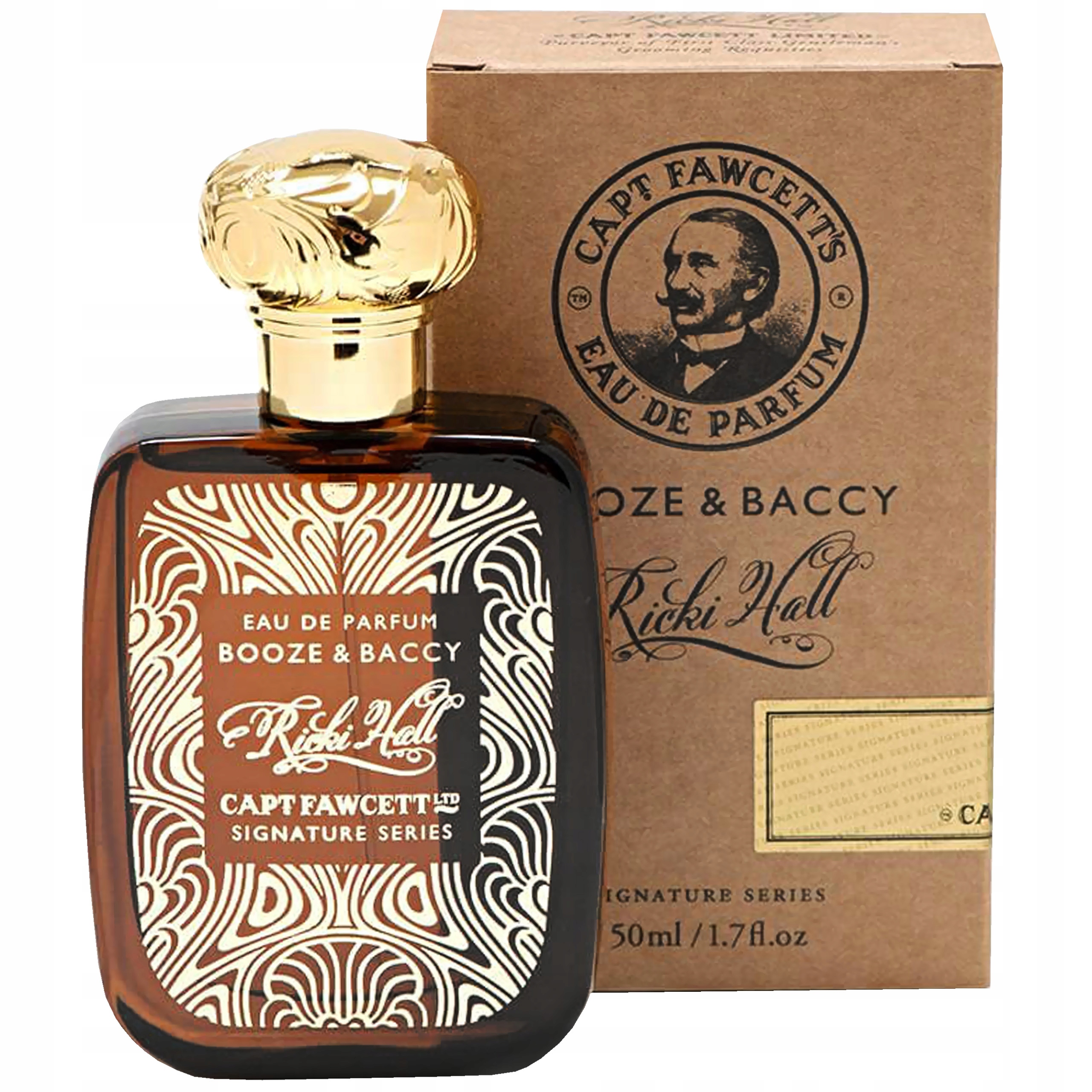 Pánská parfémovaná voda Captain Fawcett Booze Baccy – unikátní vůně 50 ml