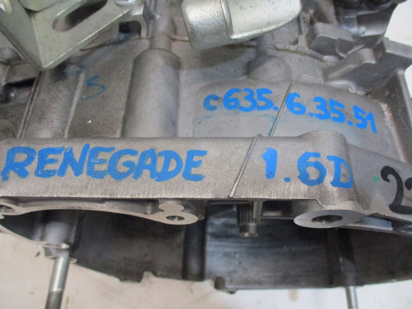 Getriebe JEEP RENEGADE 1,6D C63563551