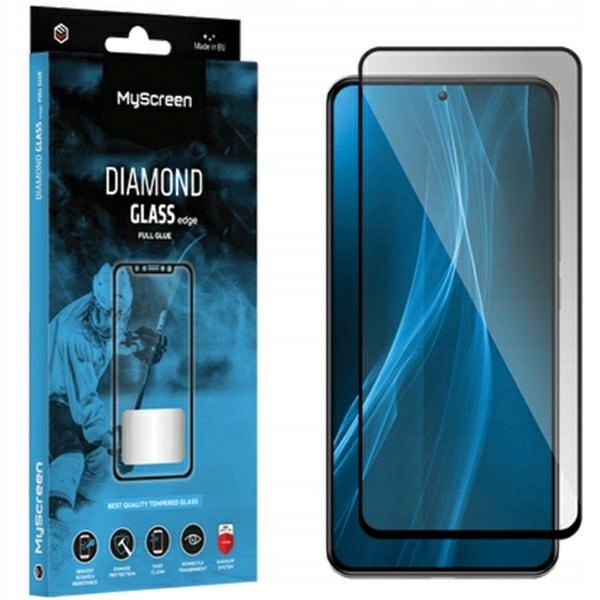 Ms Diamond Glass Edge Fg Tecno Spark 10Pro/Pova 5/Pova 5 Pro czarny/black F