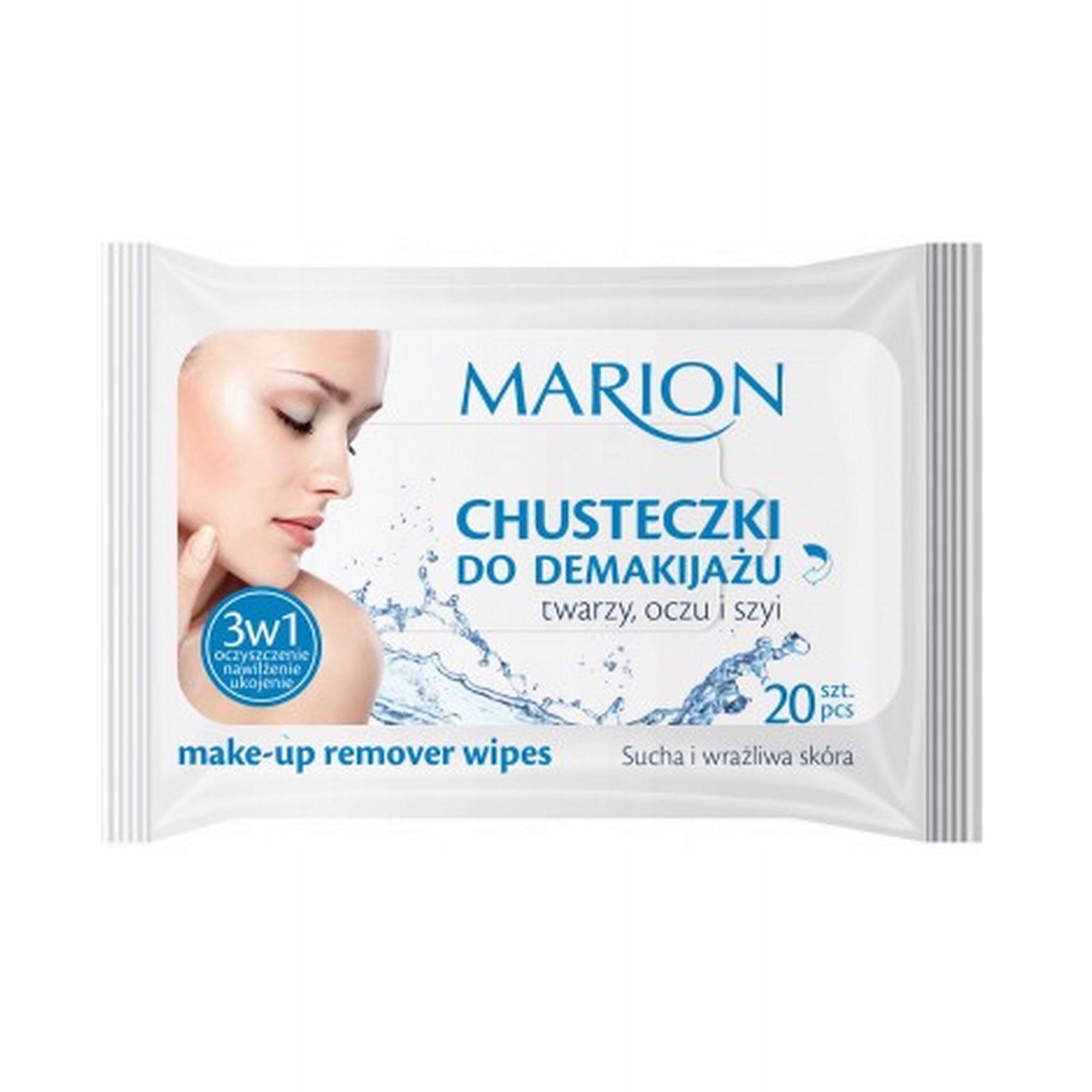 

Marion Chusteczki nawilżane do demakijażu (20) cer