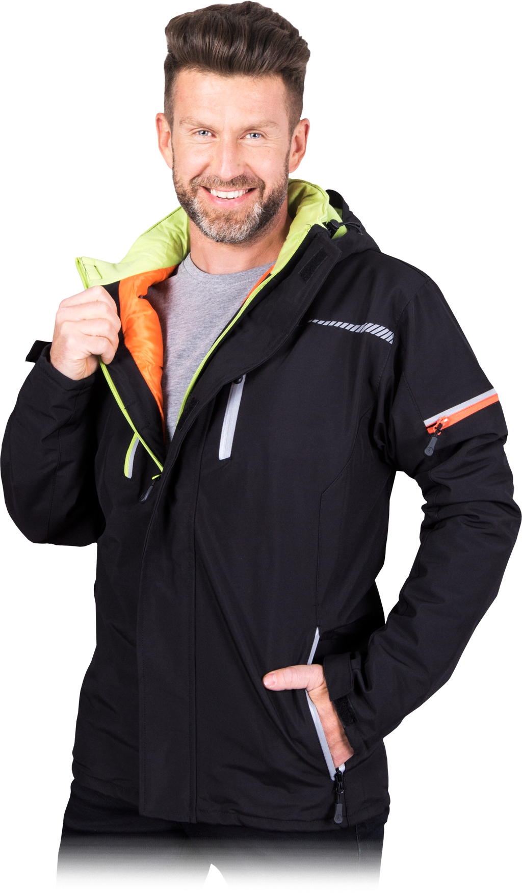 KURTKA OCIEPLANA ROBOCZA MĘSKA LH-FINLAND XL