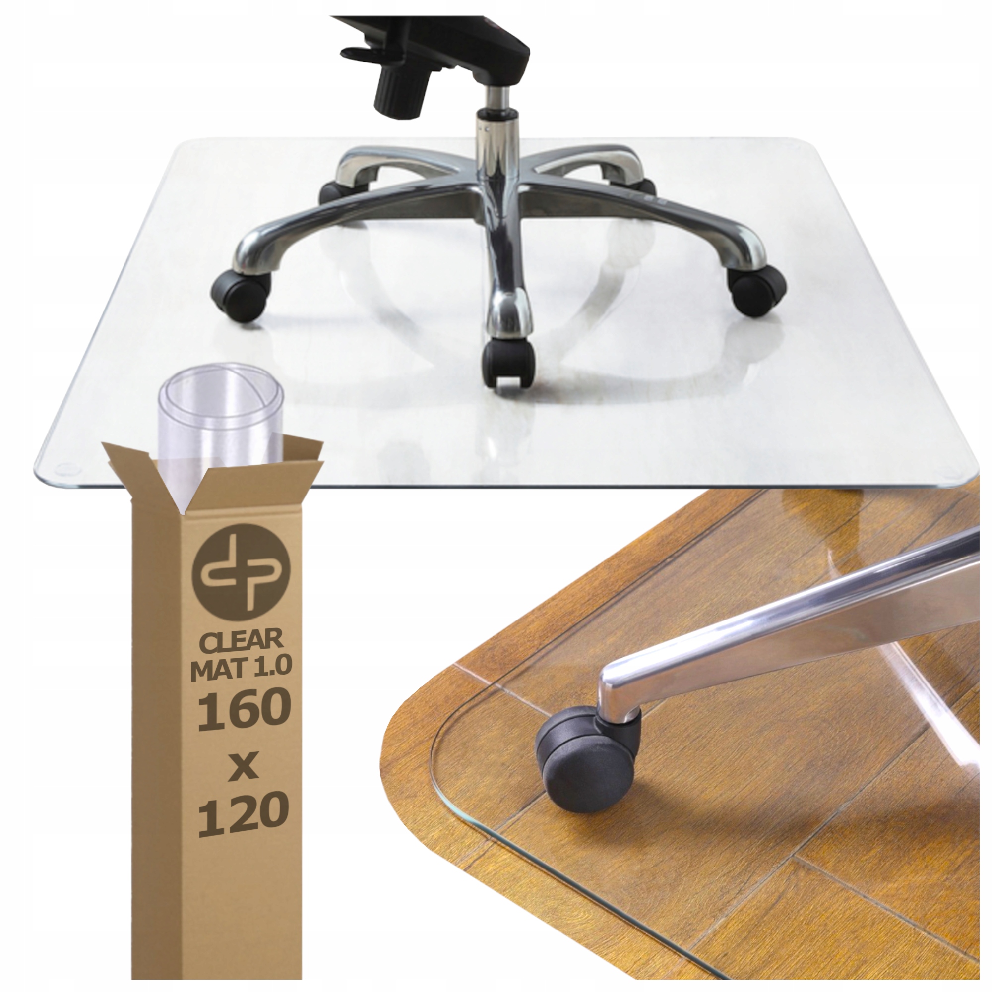 XL Mata Ochronna 160x125 Podkładka Fotel Krzesło