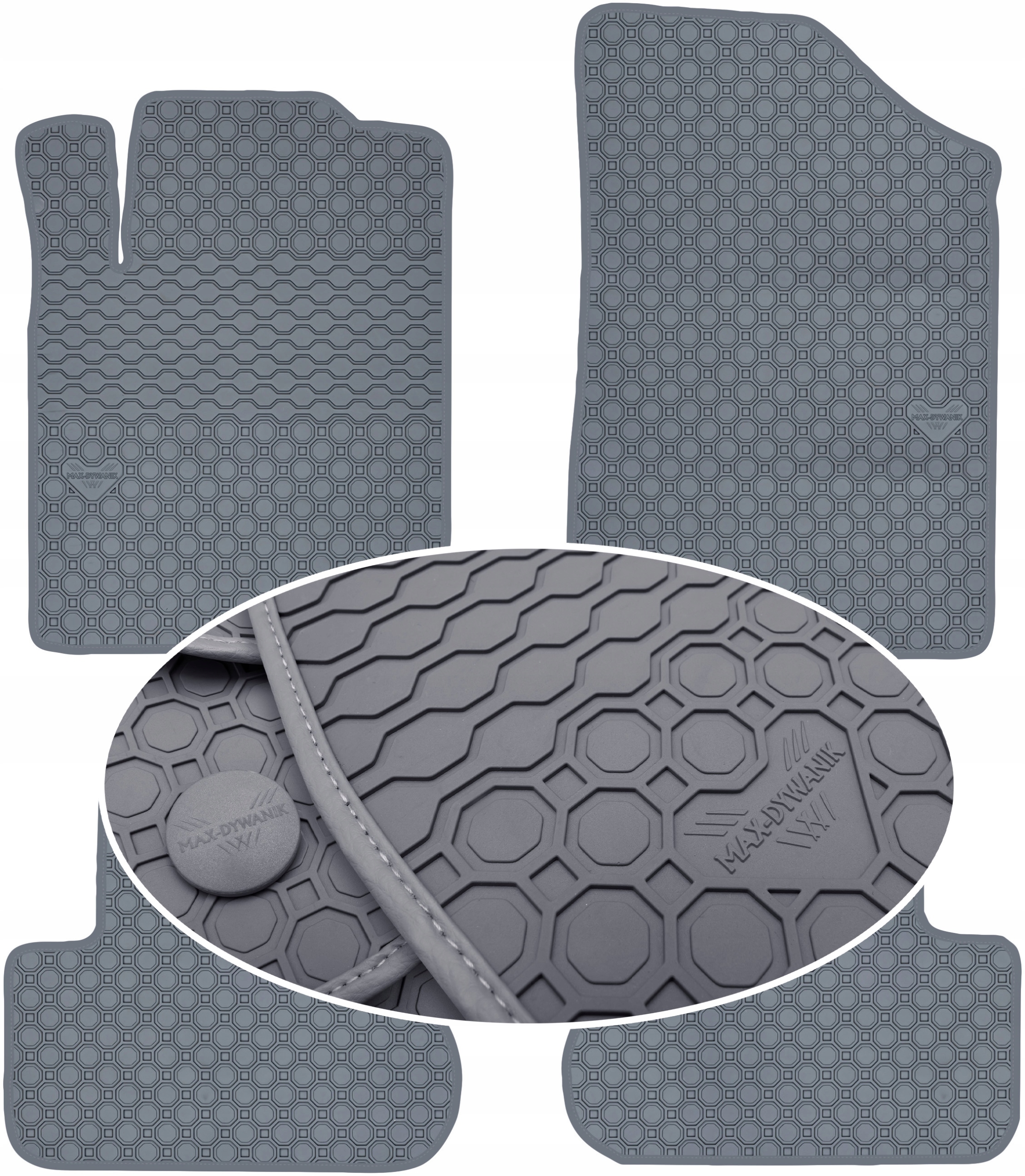 Citroen C3 I 2003-2009 Koberce Šedé