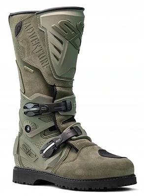 Sidi Adventure 2 Gore-tex Pánske Motocyklové Topánky Military 46