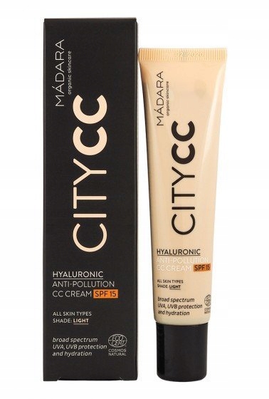 Krem wielozadaniowy do twarzy Madara City CC 15 Spf na dzień 40 ml