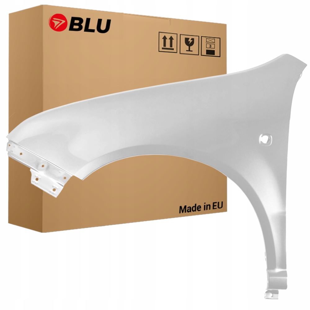 Blu Blatník Škoda Fabia I 1 6Y 9156 levý stříbrný 99-07 přední ReflexSilber